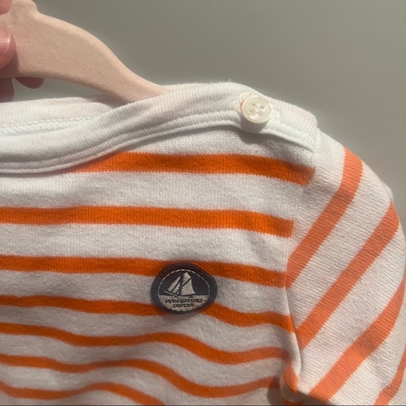Petit Bateau striped onesie - Picture 2 of 4